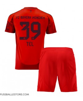 Günstige Bayern Munich Mathys Tel #39 Heimtrikotsatz Kinder 2024-25 Kurzarm (+ Kurze Hosen)